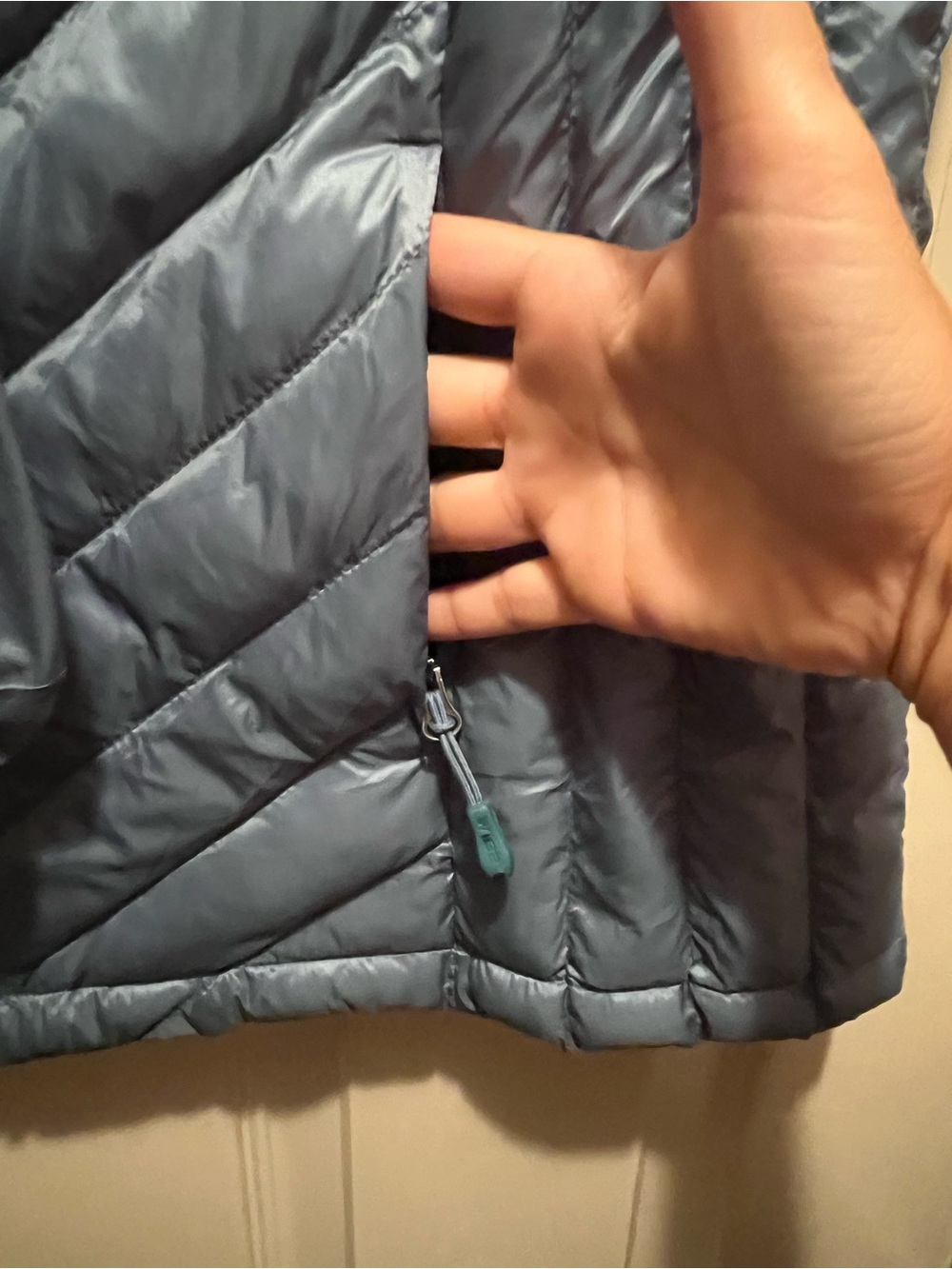 32 Degrees Heat Women’s Cold Green Quilted Full Zip Puffer Vest Pockets Size M - Picture 5 of 12